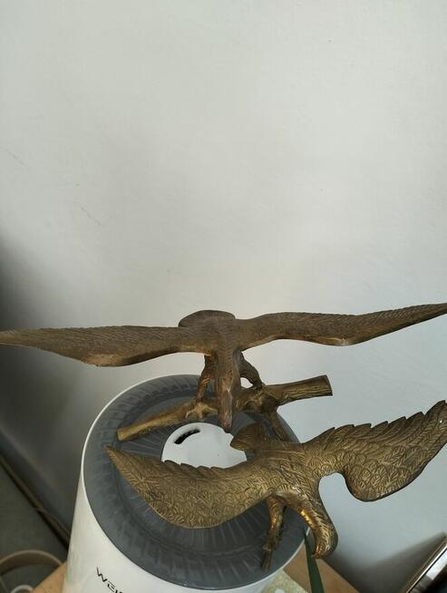 kolekcja mosieznych orłów