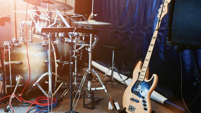 Bas – nauka gry bez presji | Studio nagrań Katowice