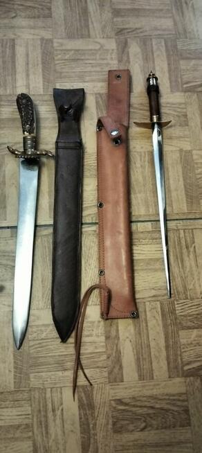 3 kolekcjonerskie noż mysliwskie