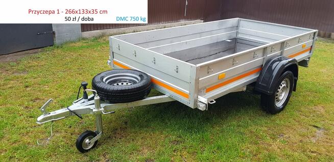 Wypożyczalnia wynajem przyczep samochodowych Tłuszcz Gmina