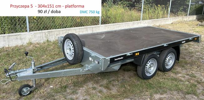 Wypożyczalnia wynajem przyczep samochodowych Tłuszcz Gmina