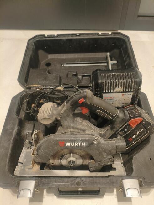 syndyk sprzeda z wolnej pilarkę akumulatorową Wurth