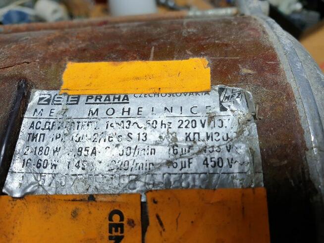 Silnik pralki Wiatka z lat 80 XX wieku