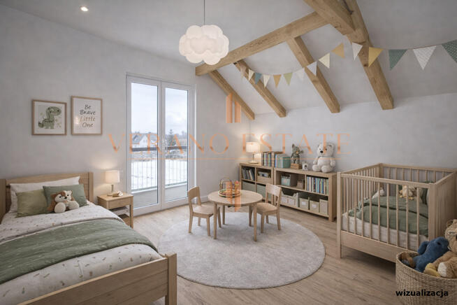 Nowoczesny bliźniak z ogrodem Bramki gm. Błonie