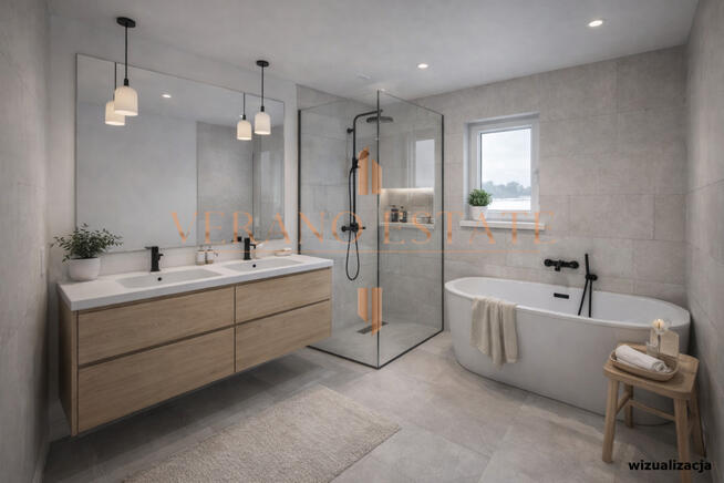 Nowoczesny bliźniak z ogrodem Bramki gm. Błonie