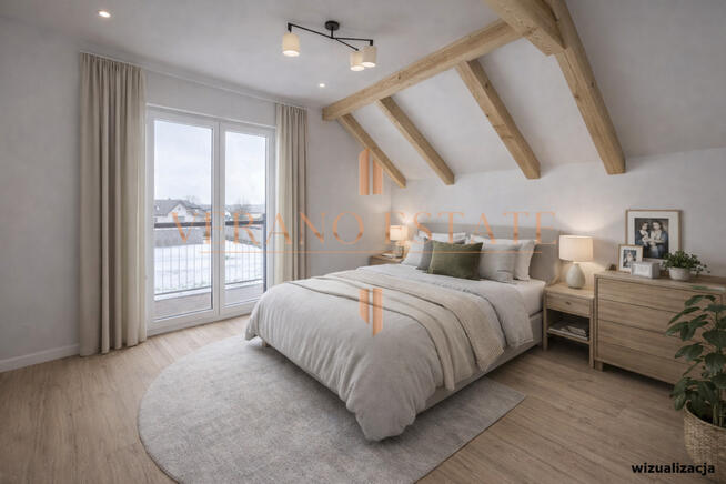 Nowoczesny bliźniak z ogrodem Bramki gm. Błonie