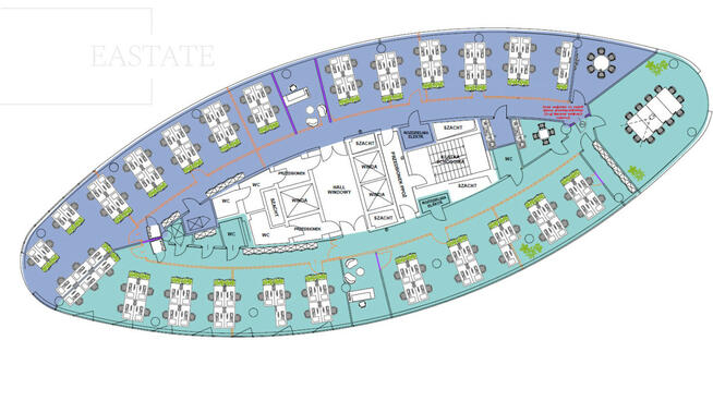 Lokal użytkowy Warszawa gm. Mokotów Mokotów, Wierzbno, Aleja Niepodległości