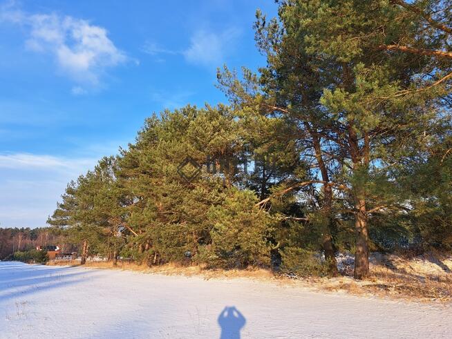 Działka z rozpoczętą budową domu w Białym Błocie