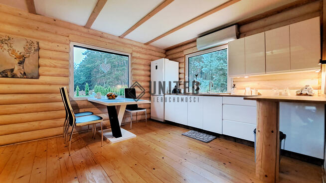 Całoroczny Dom z Bala nad jeziorem, okolice Sławy