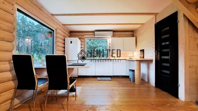 Całoroczny Dom z Bala nad jeziorem, okolice Sławy