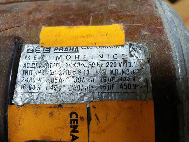 Silnik pralki Wiatka z lat 80 XX wieku