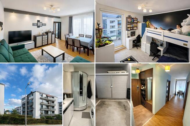 Mieszkanie 3 pok Pruszków 71.1m2, 2 garaże, 2 balkony, klima