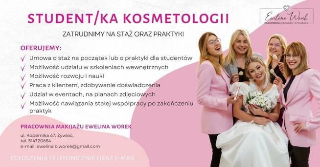 Stażysta ds makijażu i stylizacji