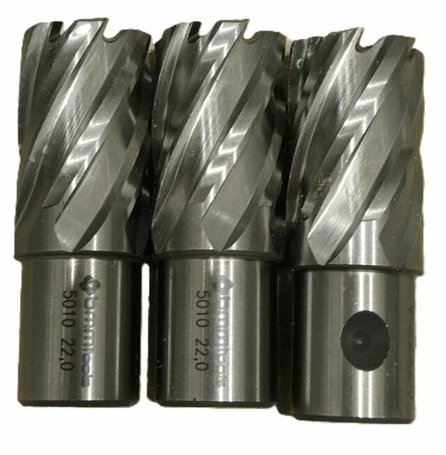 Wiertła , frezy trepanacyjne rurowe , FI 18,22