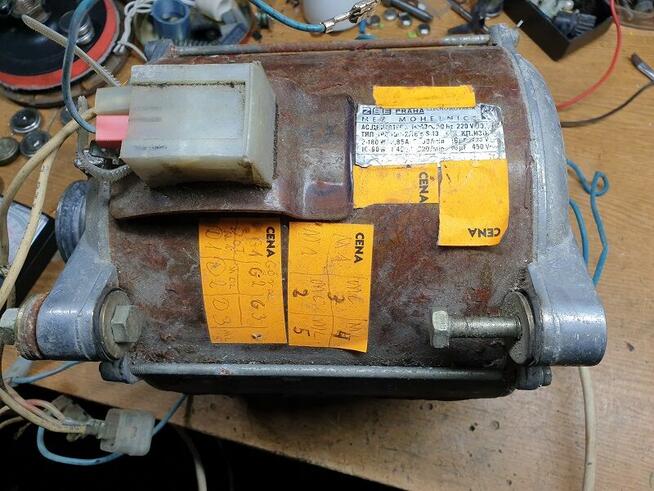 Silnik pralki Wiatka z lat 80 XX wieku
