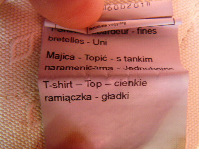 Krotki, czarny top na ramiaczkach, rozm.M 8 zl
