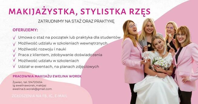 Stażysta ds makijażu i stylizacji