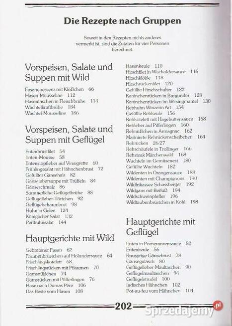 Kuchnia Niemiecka - Nadrenia / Dziczyzna - 2 Książki