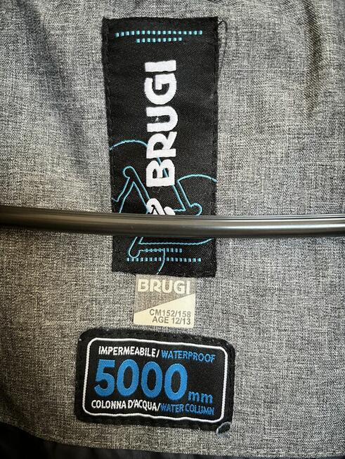 Kurtka narciarska Brugi rozmiar 152