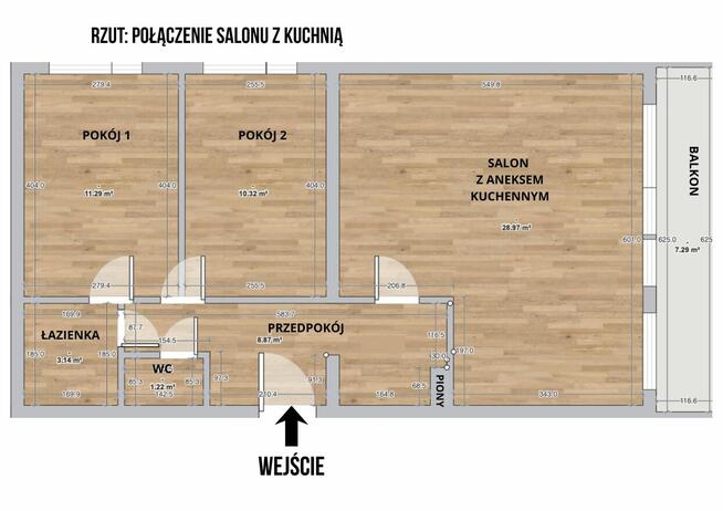BEZPOŚREDNIO, 3 pokoje, dla rodziny lub inwestora