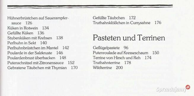 Kuchnia Niemiecka - Nadrenia / Dziczyzna - 2 Książki