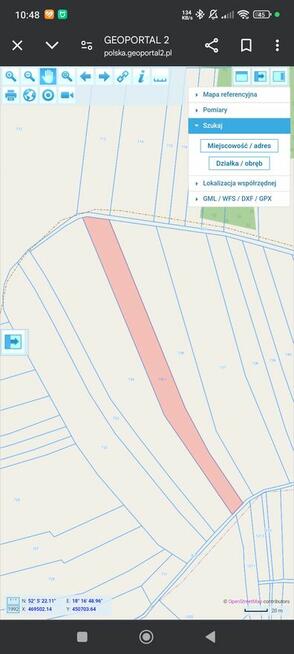 Sprzedam sad 1,8H Krępa/Tuliszków