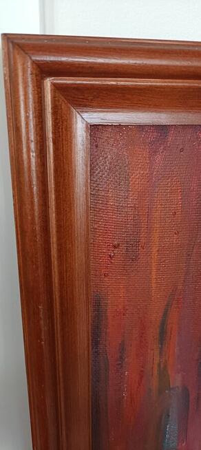 Piękny obraz Namiętność w czerwieni