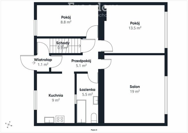 Skrajna szeregówka – Parkoszewo gm. Bartoszyce