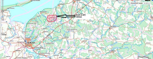 Działka budowlana w Pogrodziu z WZ.