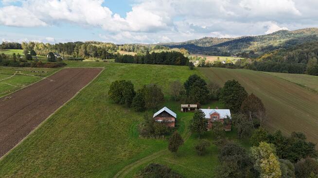 Dom Łęki Strzyżowskie gm. Wojaszówka