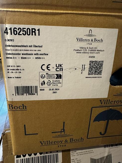 Umywalka Villeroy & Boch - 60x35 cm