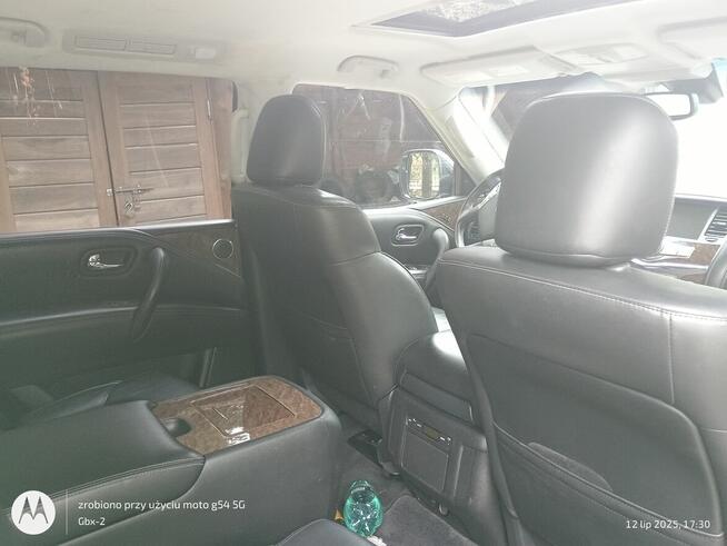 Sprzedam Srebrne Infinity QX 80 z fotelami Kapitańskimi