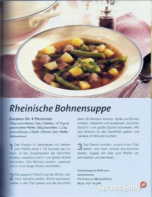 Kuchnia Niemiecka - Nadrenia / Dziczyzna - 2 Książki