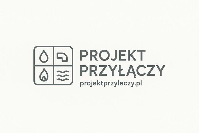 Projekt przyłącza wody przyłącze kanalizacji instalacja gazu