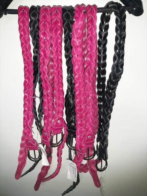 Włoski pasek do spodni 80 cm - 95 cm