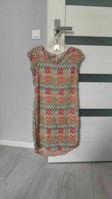 Sukienka/tunika we wzory geometryczne