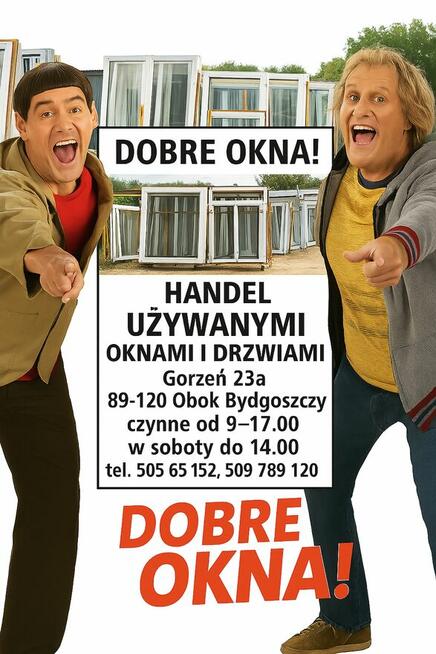 Okna i drzwi Gorzeń 23a 89-120 od 9-17.00