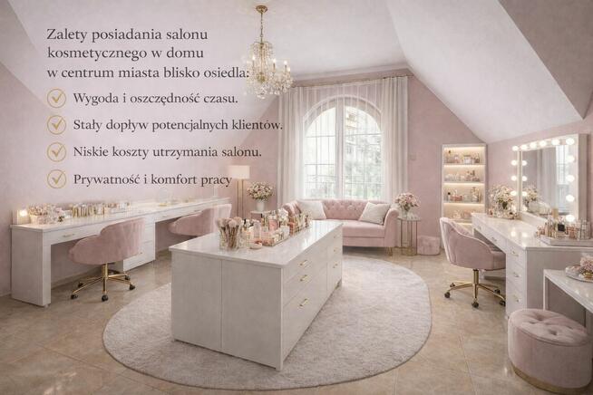 Dom z funkcją mieszkaniowo-usługową, zlokalizowany w centrum