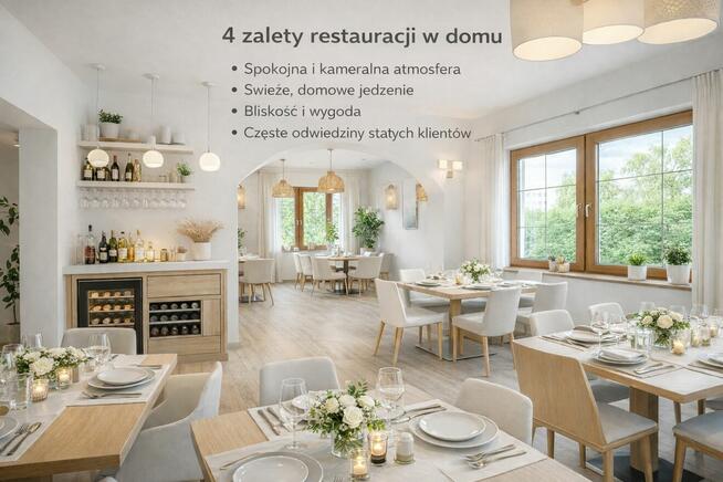 Dom z funkcją mieszkaniowo-usługową, zlokalizowany w centrum