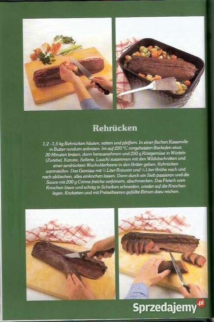 Kuchnia Niemiecka - Nadrenia / Dziczyzna - 2 Książki