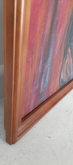 Piękny obraz Namiętność w czerwieni