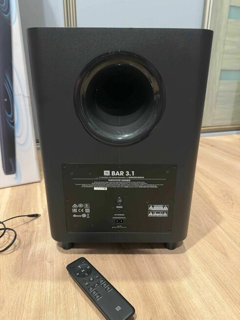 Soundbar JBL BAR 3.1 Dolby Digital 4K 450 W sub 25 cm