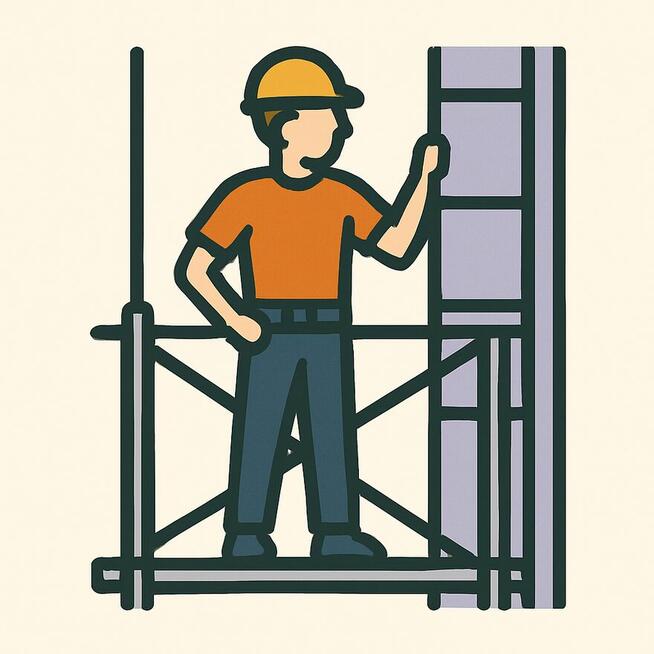 montaż elewacji praca Niemcy