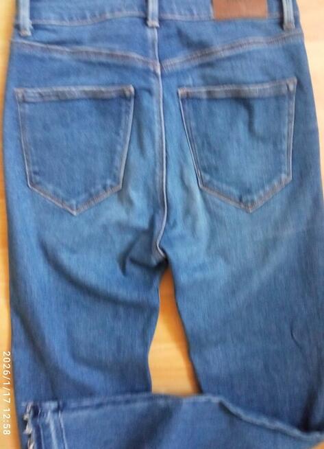 jeansy granatowe, elastyczne, ONLY