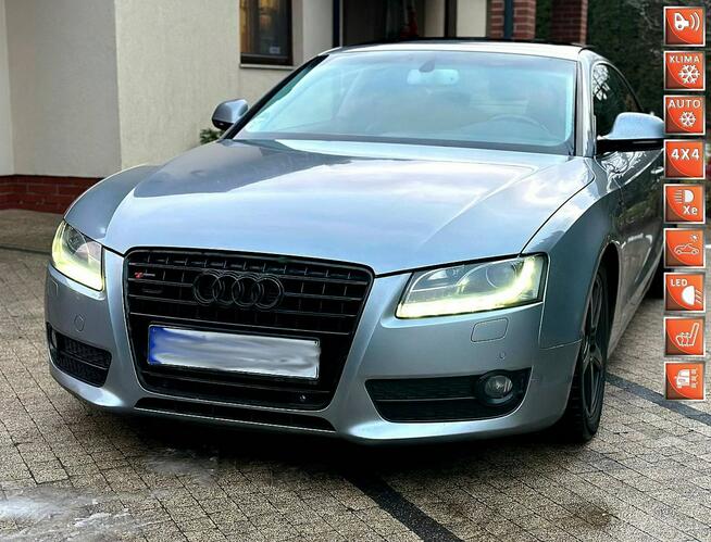 Audi A5 3.0TDI Quattro Manual Moc 300+ S-Line Szyberdach #Zamiana#