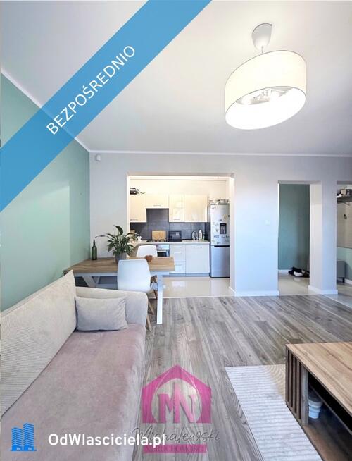 Wysoki parter z tarasem | 2 pokoje | Białe Sady | ul. Olkuska | Legnica