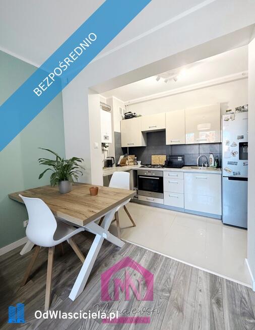 Wysoki parter z tarasem | 2 pokoje | Białe Sady | ul. Olkuska | Legnica