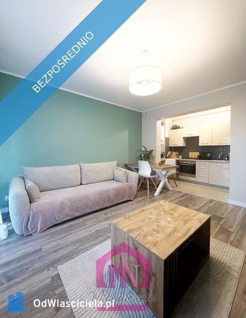 Wysoki parter z tarasem | 2 pokoje | Białe Sady | ul. Olkuska | Legnica