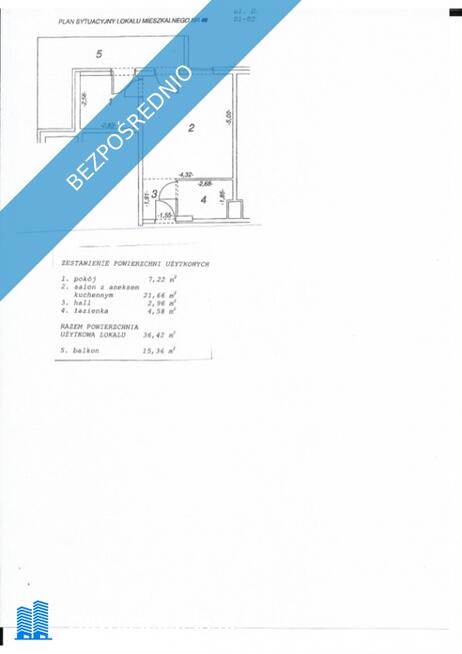 Na sprzedaż – 2-pokojowe mieszkanie w wysokim standardzie | Warszawa, Wola, ul. Chłodna 22A