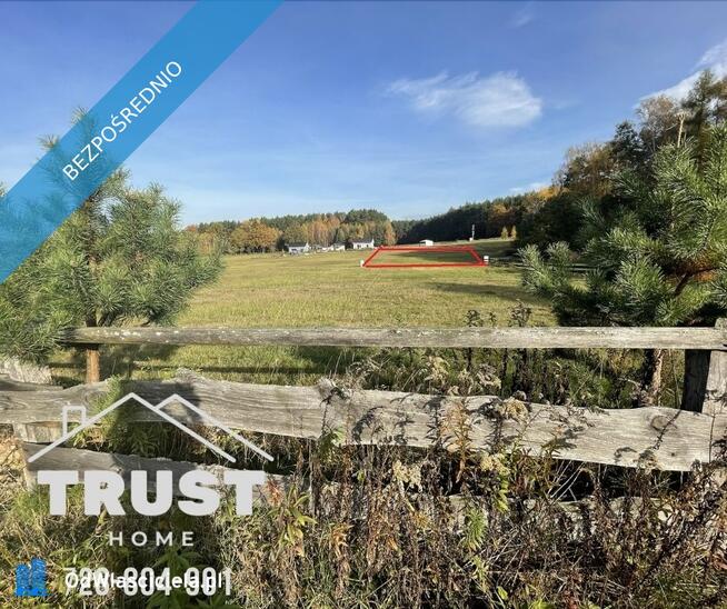 Działka budowlana przy lesie – Łazy Wielkie